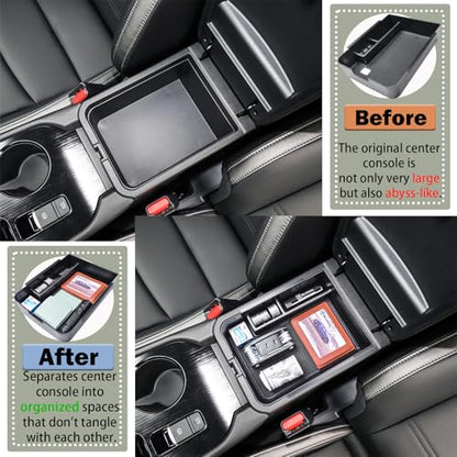 Center Console Tray For 2020 (Black)
