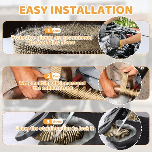 Exhaust Heat Wrap (16 ft)