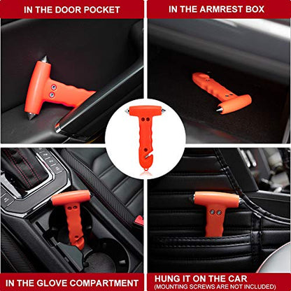 Car Safety Hammer 2 (Light Red)
