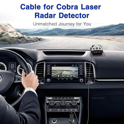 USB to DC3.5 Radar Detector Power Cord for Cobra Models (DC3.5-3.3FT)