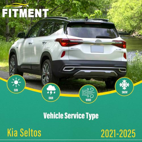 Windshield Wiper Blades Replacement for Kia Seltos 2021 (24" 18" 11")