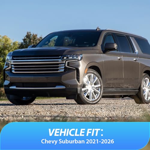in Channel Rain Guards for Chevy Suburban 2021 (Chevy Suburban 2021-2026)
