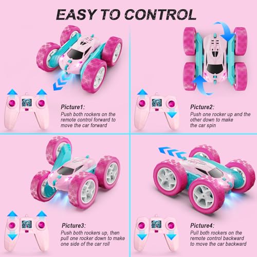 RC Cars Pink Remote Control Car for Girls (Pink)