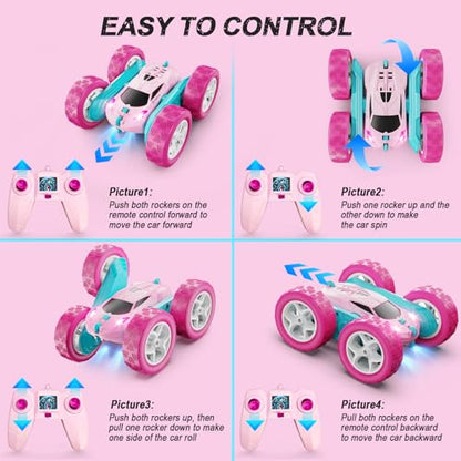 RC Cars Pink Remote Control Car for Girls (Pink)