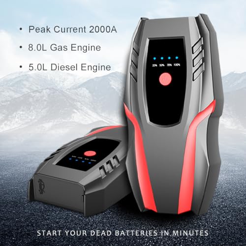 12v Auto Jump Starter Pack with Air Compressor (A20-1500a+compressor)