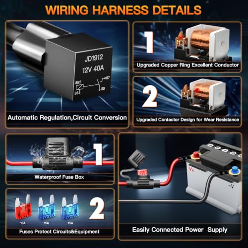 Rock Lights Wiring Harness Kit
