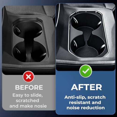 Center Console Cup Holder Inserts for Toyota bZ (Fits for 2026-2027 bZ/bZ Woodland & Solterra)