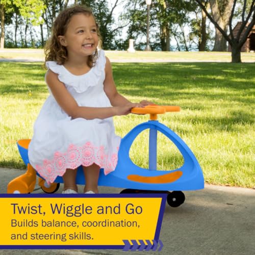 Lil’ Rider Wiggle Car (Blue and Orange)