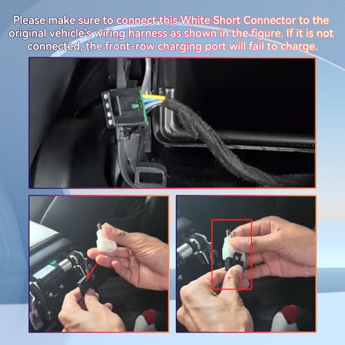 8.66" Rear Screen Compatible with Tesla Model Y 2019 (8.66 Inches)