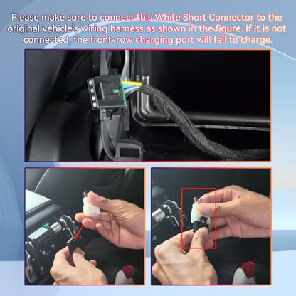 8.66" Rear Screen Compatible with Tesla Model Y 2019 (8.66 Inches)