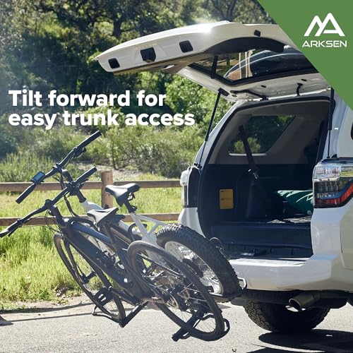 Hitch Bike Rack for 2 Bikes (Black)
