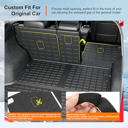 Floor Mats Cargo Mat Compatible with 2017