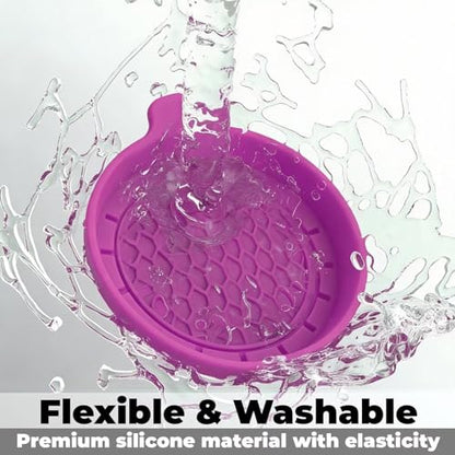 2 PCS Car Cup Coasters (Purple*2pcs / No Diamonds)