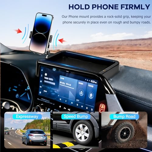 Car Phone Holder Fit for Toyota Highlander 2020 (For Toyota Highlander 2020-2025 8inch)