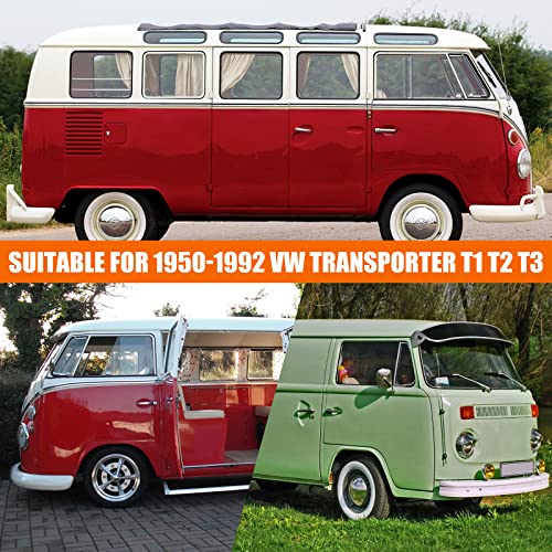 Waterproof Car Cover for VW Bus T1 T2 T3 Vanagon 50 (1950-1992 VW Bus T1 T2 T3-Black)
