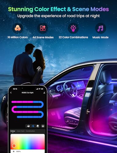 Pak Smart RGB+IC Car LED Lights (RGB+IC)