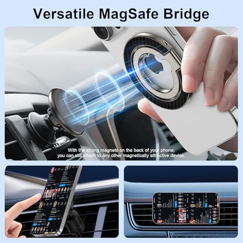 Magnetic Phone Ring Holder (gray)