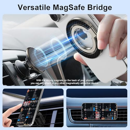 Magnetic Phone Ring Holder (gray)