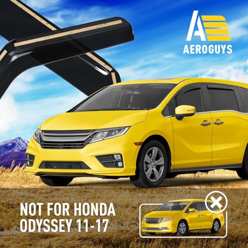 Extra Durable Window Deflectors in (For Honda Odyssey 18-26)