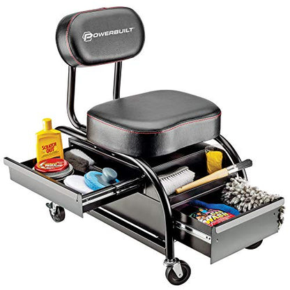 Professional Car Detailers Mechanics Roller Seat (Heavy Duty)