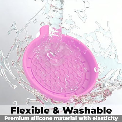 4 PCS Car Cup Coasters (Pink*4pcs / No Diamonds)