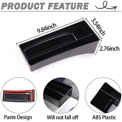 Car Central Control Tray Storage Box Organizer Compatible with Toyota Tacoma 2006 (Gear side storage box)