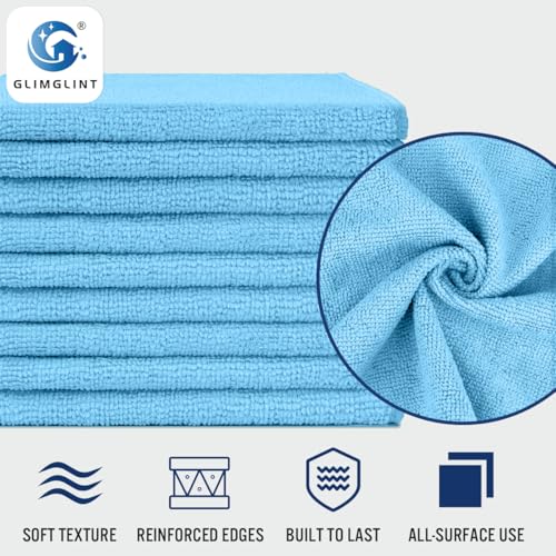 Microfiber Cleaning Cloth (Blue)