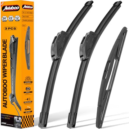 Windshield Wiper Blade Replacement for Ford Flex 2009 (24+22+12)