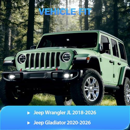 in Channel Window Visors for Wrangler JL 2018 (Wrangler JL 2018-2026)