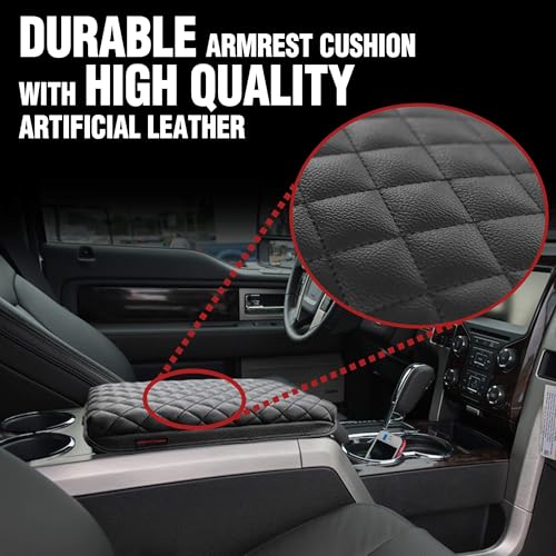 F150 Center Console Cover (2009~2014 / Black)