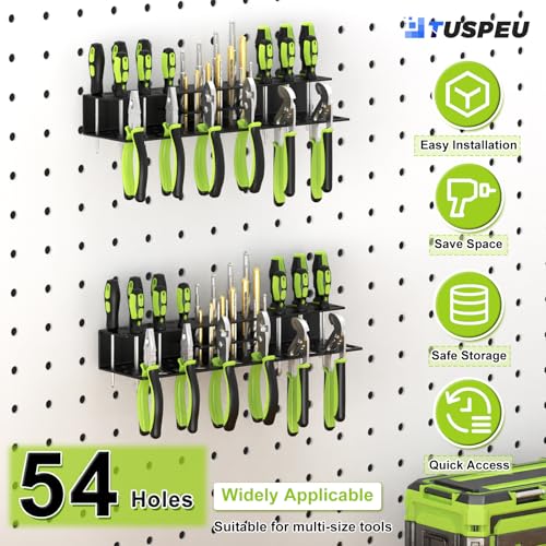 Screwdriver Holder Wall Mount (54 holes 2pc)