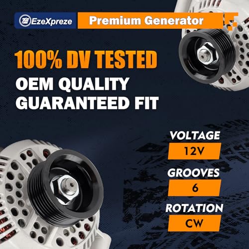 Ezexpreze 7750N New Alternator Compatible With Ford Escort (7750N)