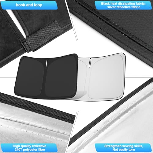 Windshield Sun Shade for Kia EV6 2022 2023 2024 2025 4