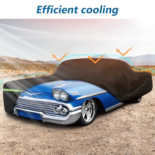 Car Covers for Chevy Impala 2Door (Black / for Chevy Impala 1958-1970)