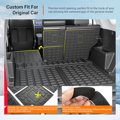 Floor Mats Cargo Mat Compatible with 2013
