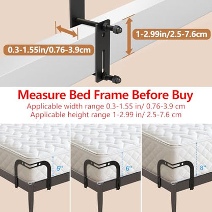 2 Pack Corner Mattress Slide Stopper Keep Mattress from Sliding (2 Pcs - Right Angle)