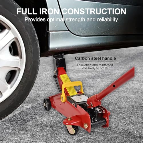 AAIN AA095 2 Ton Hydraulic Floor Jack (2 ton / red)