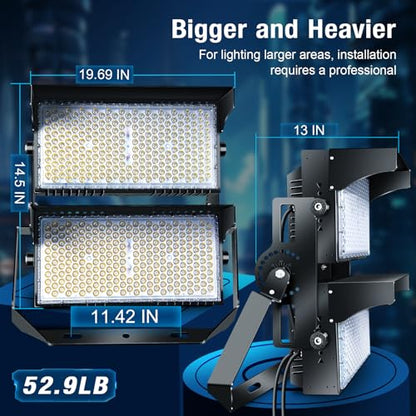 900W Dimmable LED Stadium Light (900W-1Pack)