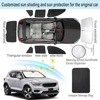 Window Shades for Volvo XC40 2019 (Volvo XC40 2019-2026)