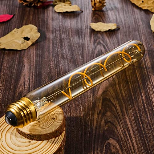 Vintage LED Spiral Filament Bulb T10 (8.9in(225mm))