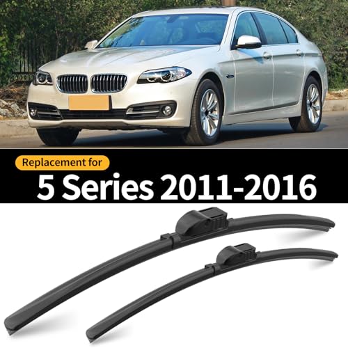 Front Windshield Wipers for BMW 5 Series 2011 (For BMW 5 Series / 2011-2016)