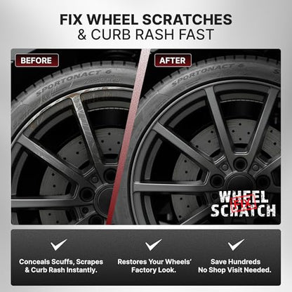 Matte Gray Rim Touch Up Paint (Gray - Dark/Satin - Touch-Up Pen)