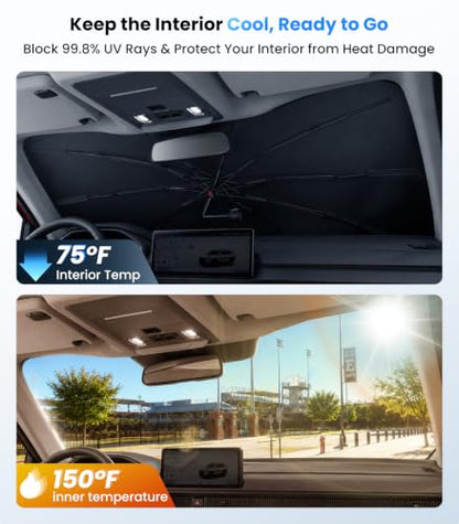 2026 Upgraded Windshield Sun Shade Umbrella (For Honda / For CRV)