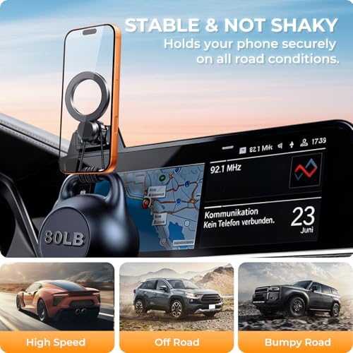Car Phone Holder for BMW X5 2019 (Fit for 19-23 X5 & 20-23 X6 & 19-22 X7, 12.3-Inch)
