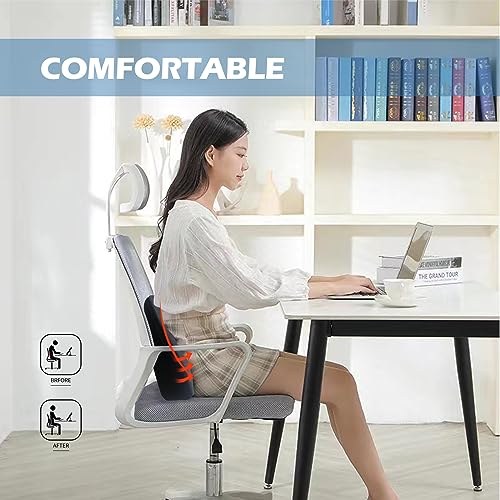 Super Cozy Lumbar Support Pillow for Car (Backsaver-two)