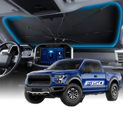 Windshield Sun Shade Umbrella for Ford F150 (for Ford F150 2015-2026)