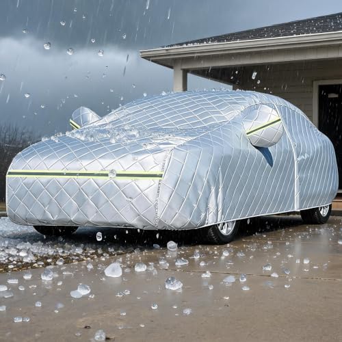 Hail Protector Car Cover (Silver / Sedan-Length (186"-193"))