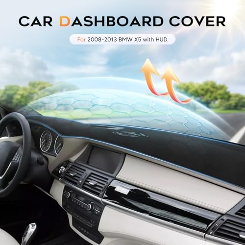 Dash Cover for 2008 (08-13 BMW X5(Black))