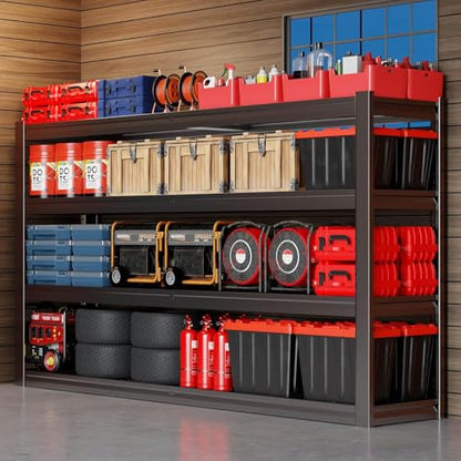67" W Garage Shelving Heavy Duty (68"Wx36"Dx68"H | 4 Tier)