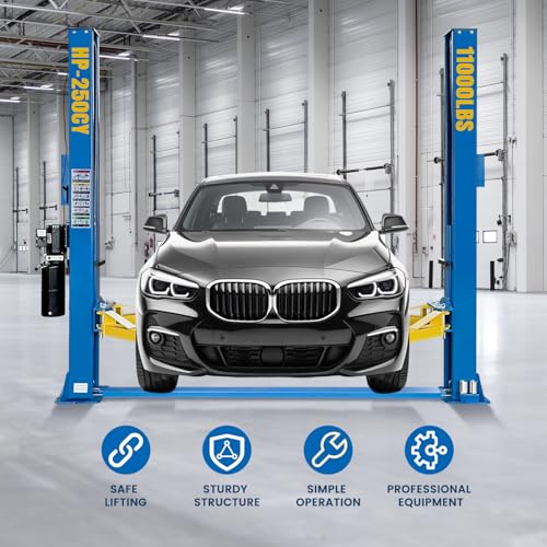 110V Two Post Car Lift 11 (Floor Plate-110V)